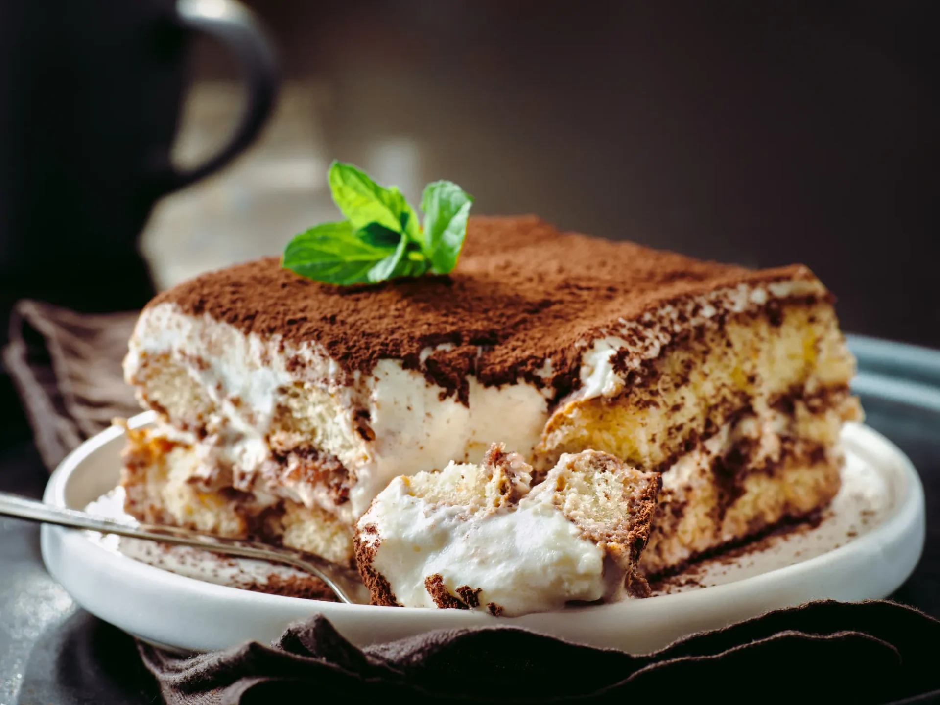 Portion Tiramisu